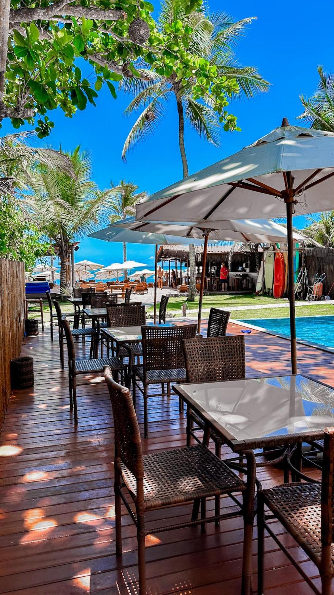 Pousada Villa Zena - Frente Ao Mar - Pe Na Areia Porto Seguro Exterior foto